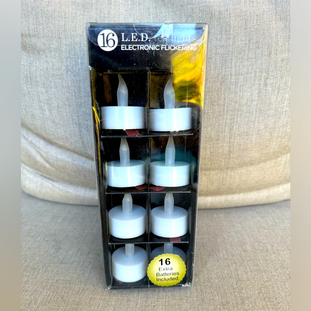 L.E.D. Tea Lights Electronic Flickering